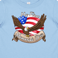 thumbnail image 4 of Inktastic My First Memorial Day- Bald Eagle Boys or Girls Baby T-Shirt, 4 of 5