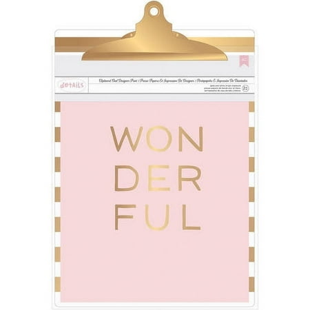 Designer Desktop Essentials Clipboard W/