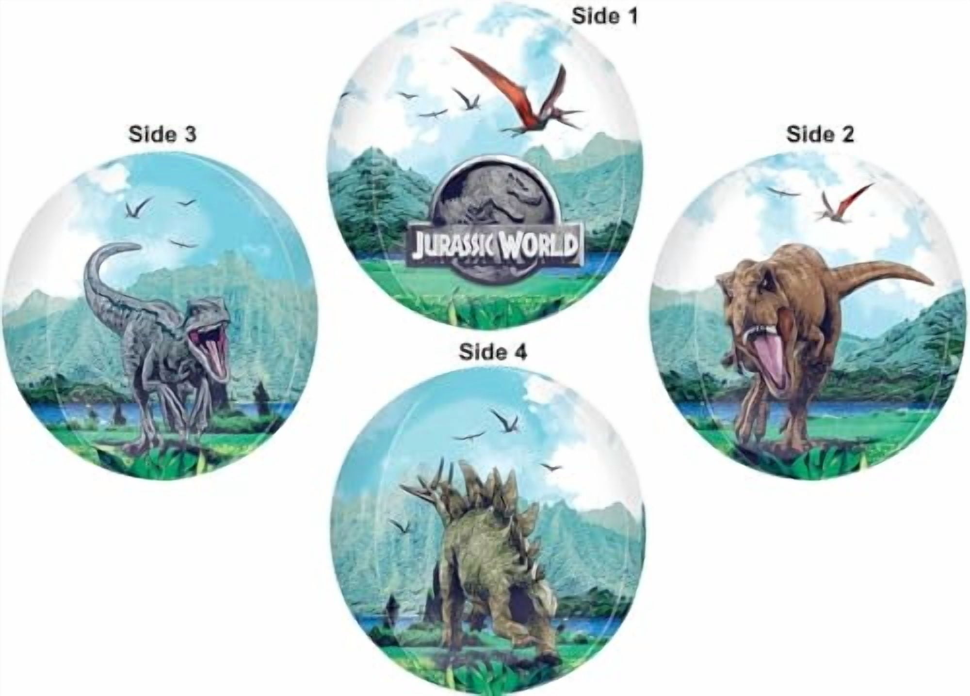 Jurassic Dinosaur World Birthday Party Supplies Orbz and Foil Balloon Bouquet Decorations