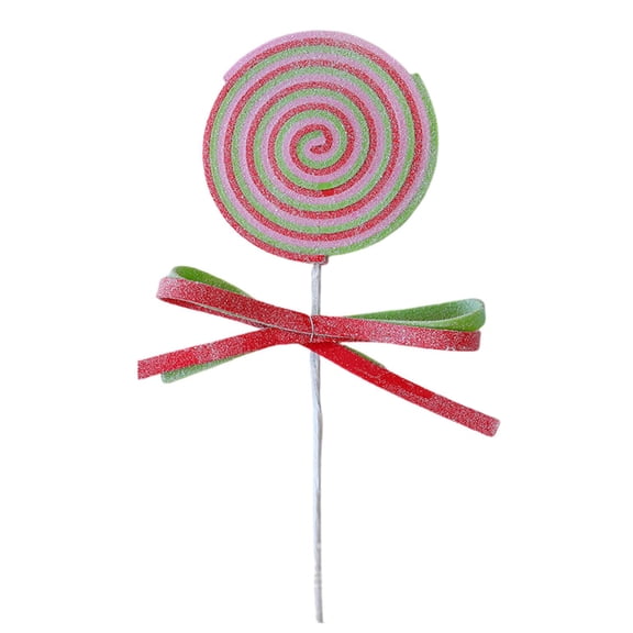 Ruanlalo Imitation Large Lollipop Prop Ornament Fake Candy Decor Christmas Tree Garland Desktop Holiday Home Decor