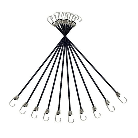 

10Pcs Elastic Cargo Binding Belts Luggage Bike Tightening Ropes