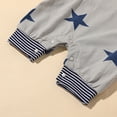 thumbnail image 7 of Kogui Baby Boy Clothes Newborn Baby Boy Girl Clothes Plaid Long Sleeve Waffle Knit Romper Pants Set 2 Piece Fall Winter Outfits 0 3 6 9 12 18 24 Months,(Grey 12-18 Months), 7 of 7