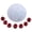 A, variant on White Raspberry Silicone Molds,White Molds for Cupcakes Topper Decorating Raspberry Icecube Silicone Mold,Cake Decoration Mould Supplies for Chocolates,Jellies and Cheese