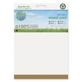 thumbnail image 1 of MasterVision FL1218207 35,5 x 25 Po. Tapis de Chevalet Autocollant Earth - Lot de 2 - Blanc, 1 of 1