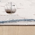 thumbnail image 5 of JONATHAN Y Tropical Leaf Indoor Outdoor Area Rug 8x10 Cream/Dark Blue, Monstera High-Low for Backyard, Patio, Porch, Easy-Cleaning, High Traffic, Pet-Friendly, Non-Shedding (AMC113E-8), 5 of 8