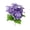 Purple, variant on Artificial Daffodils and Hyacinths Bouquet - Lifelike Spring Flowers for Home Decor, Wedding, and Party Arrangements, Yellow Plastic, 10.62 Inches, 1 Piece