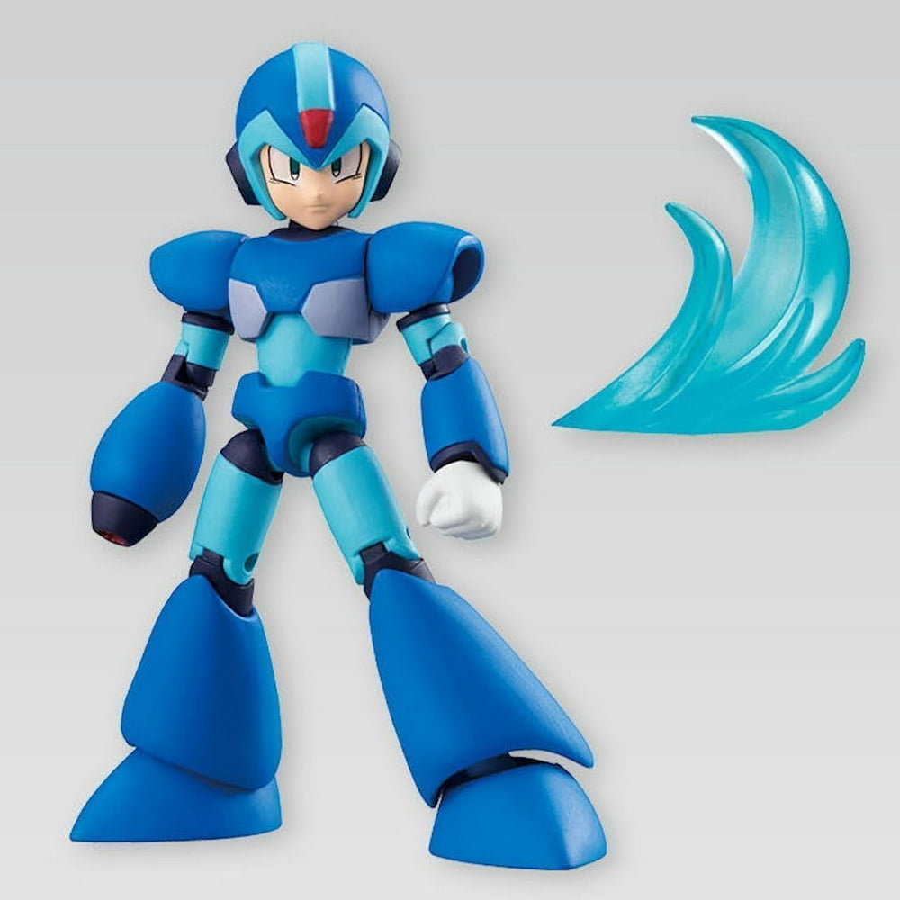 Bandai Shokugan Mega Man Action 66 Mega Man X with Dash Effect Action