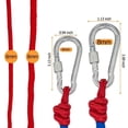 thumbnail image 3 of 20m Nylon Rope Fishing Rope Safe High Strength Braid Rope with Carabiner Safety Lock;20m Nylon Rope Fishing Rope Safe High Strength Braid Rope with Safety Lock, 3 of 8