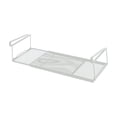thumbnail image 3 of Siruishop Under Shelf Rack Expandable Kitchen Storage Shelf for Cupboard Bathroom Desk white, 3 of 8