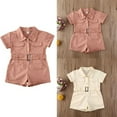 thumbnail image 5 of Mode Bambin Enfants Bébé Filles Vêtements Romper Combinaison Combinaison Combinaison d'Été Ensemble, 5 of 5