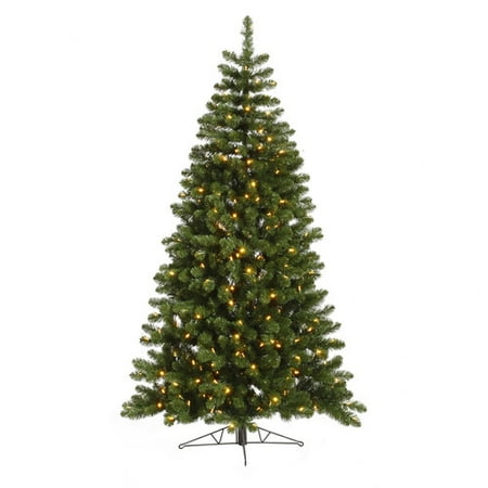 Vickerman Grand Teton 7.5' Green Half Artificial Christmas Tree with 250 LED White Lights