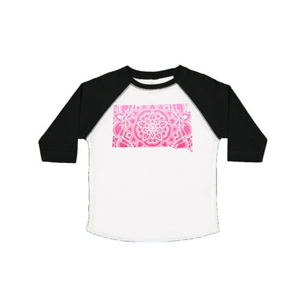 

Inktastic South Dakota Silhouette Mandala Gift Toddler Boy or Toddler Girl T-Shirt