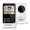 1 Camera, variant on Babysense Compact Video Baby Monitor with Camera and Audio, Long Range, Room Temp, Night Vision, Two Way Talk, Lullabies, Model V24R