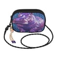 thumbnail image 2 of Crossbody Handbag Phone Purse Mobile Phone Bag Crossbody Phone Bag Comfortable and Durable Purple Hippopotamus, 2 of 7