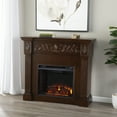 thumbnail image 6 of SEI Furniture Calvert Indoor Electric Fireplace Espresso 44.5 x 40.25, 6 of 7