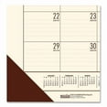 thumbnail image 4 of EcoTones Recycled Monthly Desk Pad Calendar, 22 x 17, Moonlight Cream Sheets, Brown Corners, 12-Month (Jan to Dec): 2026 | Bundle of 5, 4 of 4
