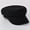 Black, variant on Berets Spring Summer Men Women Cap Hat Vintage Artist Painter Sailor Captain Beret Cap Solid Plain Cotton Flat Newboy Cap