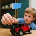 thumbnail image 2 of Signal Line Flag Flexible Antenna for RC Rock Crawler Car Models SCX10 9004 and Other Remote Control Vehicles, 2 of 4