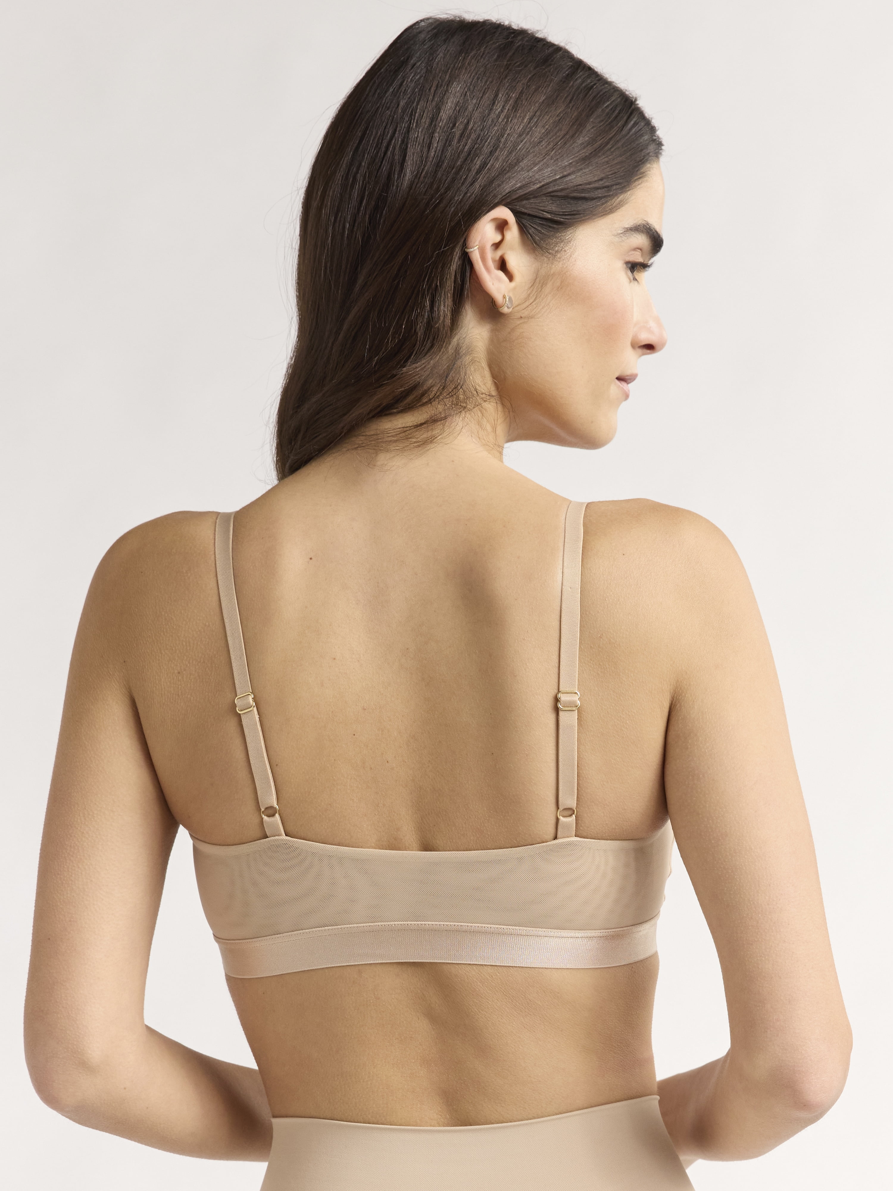 Joyspun Women's Mesh Bralette, Sizes S-3XL