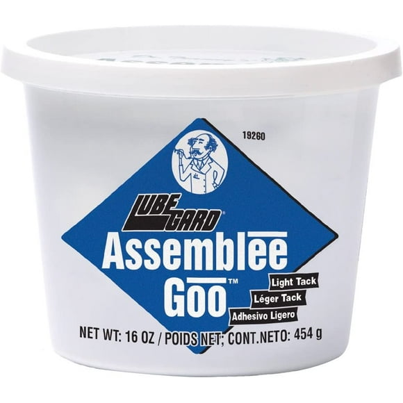 Lubegard 19260 Dr. Tranny Assemblee Goo, Blue, Light Tack Lubricant, 16 oz.