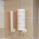 thumbnail image 1 of Varilla de plástico sin taladro para colgar en la pared, para guardar toallas de papel, con ventosa para cocina, baño, lavandería, dormitorio, artículos esenciales para electrodomésticos de cocina, ar, 1 of 6
