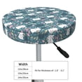 thumbnail image 2 of Uemuo Forest Rabbit Pattern Round Bar Stool Seat Covers Washable Stool Cushion Slipcover Elastic Bar Chair Covers-14 inch, 2 of 7