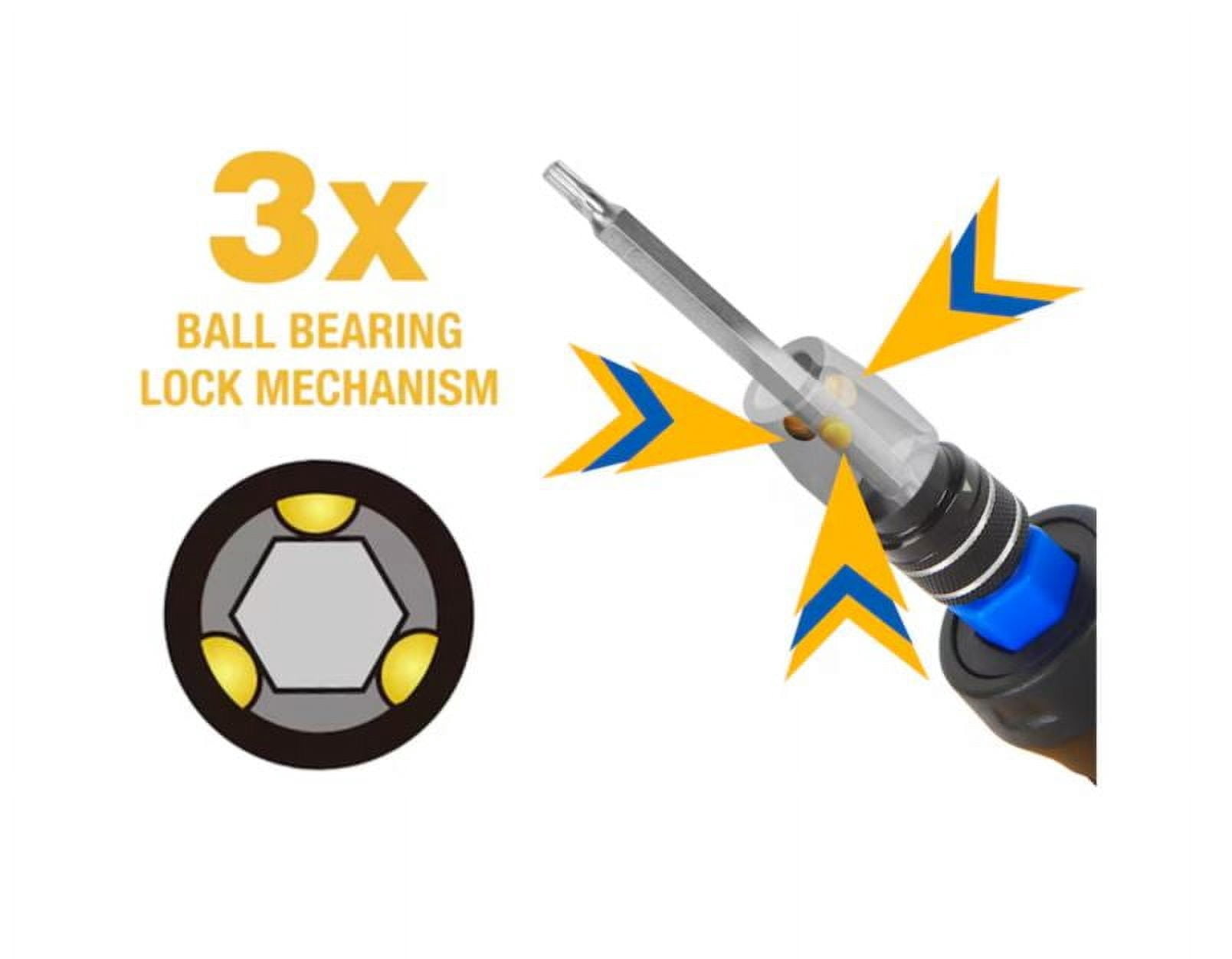 Kobalt QL3 24-in-1 Screwdriver w/Precision Multi-bit Combination Tip Screwdriver Set
