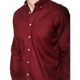thumbnail image 3 of Camisas Para Hombre Manga Larga Lisa Regular Fit Basica, 3 of 4