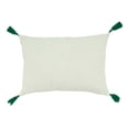 thumbnail image 2 of Saro Lifestyle Christmas Trees Design Throw Pillow Cover, 2 of 3
