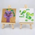 thumbnail image 2 of 10Pieces Wood Desk Tabletop Easel Wood Drawing Picture Card Paper Stand Holder 18x30CM, 2 of 8