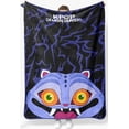 thumbnail image 2 of KPOP Demon Hunters Derpy Peaking Silk Touch Throw Blanket, 46x60, 2 of 4