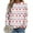 Blue, variant on Futezty Aztec Cothes Clothing Southwestern Hoodies Rodeo Outfit For Women Off The Shoulder s-4xl