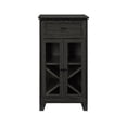 thumbnail image 6 of Pemberly Row 20" One-Drawer One-Door Wood Bar Cabinet - Graphite, 6 of 6