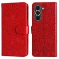 thumbnail image 5 of Funda tipo cartera GANGXUN para Huawei Nova 10 , diseño girasol, cuero PU, soporte, cierre magnético, tarjetero, 5 of 5