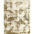 thumbnail image 1 of Ahgly Company Machine Washable Indoor Rectangle Abstract Brass Green Area Rugs, 5' x 7', 1 of 7