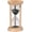 Black + 3 minute, variant on 3 Minute Sand Timers, Wooden Mini Black Sand Hourglass for Classroom, 3 Min Bamboo Reloj De Arena, Small Sandglass Clock for Kitchen, Office, Game, Decor (Black)