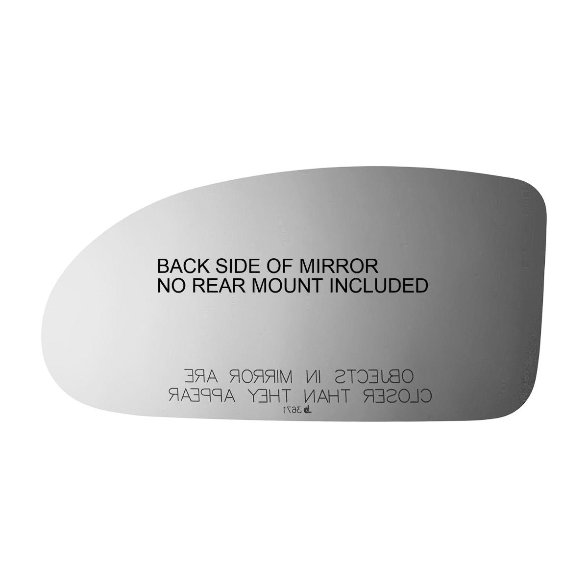 Burco 3683 Passenger Side Convex Replacement Mirror Glass for Cadillac Deville
