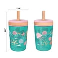 thumbnail image 6 of Zak Designs 15oz Kelso Toddler Cups For Travel or At Home, Durable Plastic Sippy Cups With Leak-Proof Design is Perfect For Kids (Shells), 6 of 7