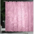 thumbnail image 3 of Ambesonne Botanic Shower Curtain, Rural Seasonal Country Art, 69"Wx70"L, Pale Pink, 3 of 4