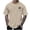 Khaki, variant on Basic Shirt Short Sleeve Round Neck Sports T-shirt Coconut Printed Breathable Outdoor Tops