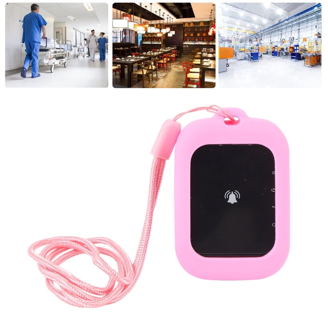 Calling System 998 Channels High Sensitivity RF Technology, Sleek Design, Rechargeable Battery, for Various Settings, Operating Frequency 433.92MHz