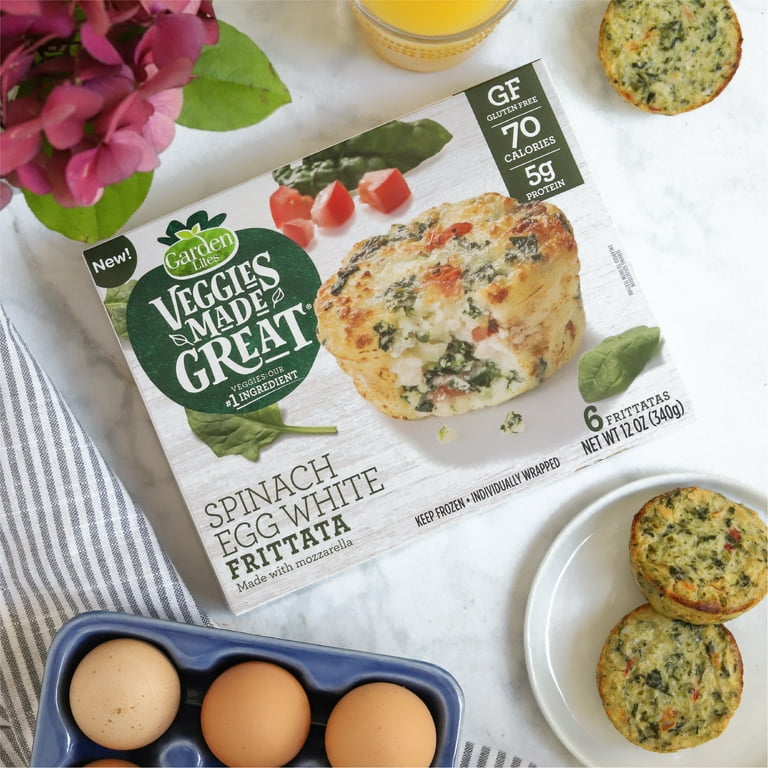 Spinach Egg White Frittata — Veggies Made Great