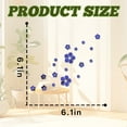 thumbnail image 2 of CCOCC Mirror Stickers,Simple Installation Setup Wall Decor Living Room,Subtle Room Ambiance Mirror for Door,Blue, 2 of 7