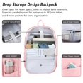 thumbnail image 2 of Mochila para portátil MAXTOP Deep Storage con USB de 15.6 pulgadas resistente al agua, 2 of 7