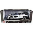 thumbnail image 2 of McLaren Senna White and Black 1/24 Diecast Model Car by Motormax, 2 of 2