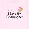 thumbnail image 4 of Inktastic I Love My Godmother Girls Baby T-Shirt, 4 of 5