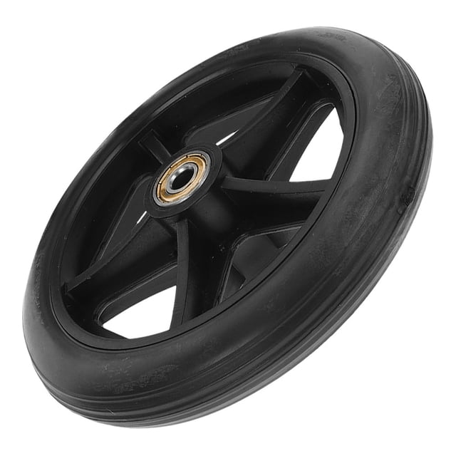 REOFLYUP Wheelchair Front Small Wheel Replacement Rubber Wheel for Easy Installation and Comfortable Ride