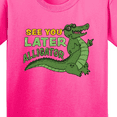 thumbnail image 4 of Inktastic See You Later Alligator with Black Sunglasses Youth T-Shirt, 4 of 5