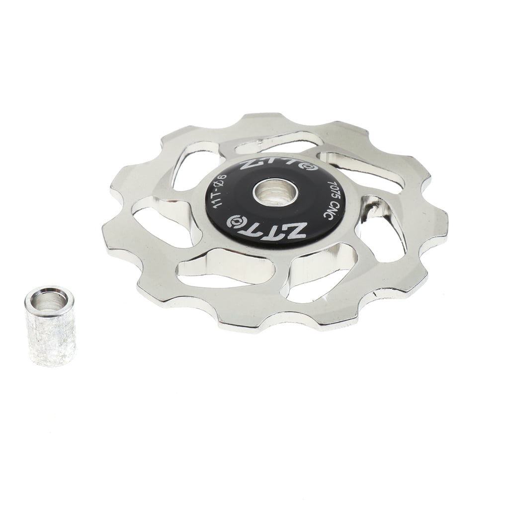 11 Teeth MTB Ceramic Bearings Road Bike Rear Derailleur Jockey Grey