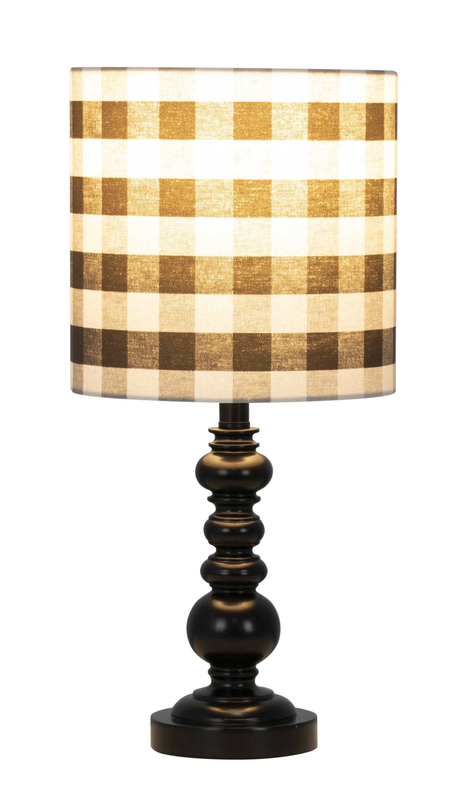 Black and white hotsell buffalo check lamp